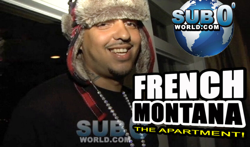 Inside FRENCH MONTANA APARTMENT!