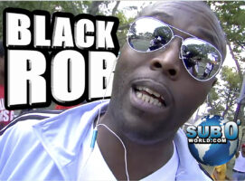 Bumped into BLACK ROB!