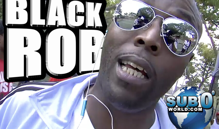 Bumped into BLACK ROB!