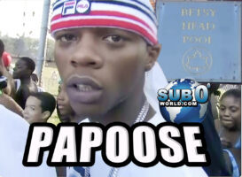 PAPOOSE cause PANDEMONIUM in BROOKLYN!!