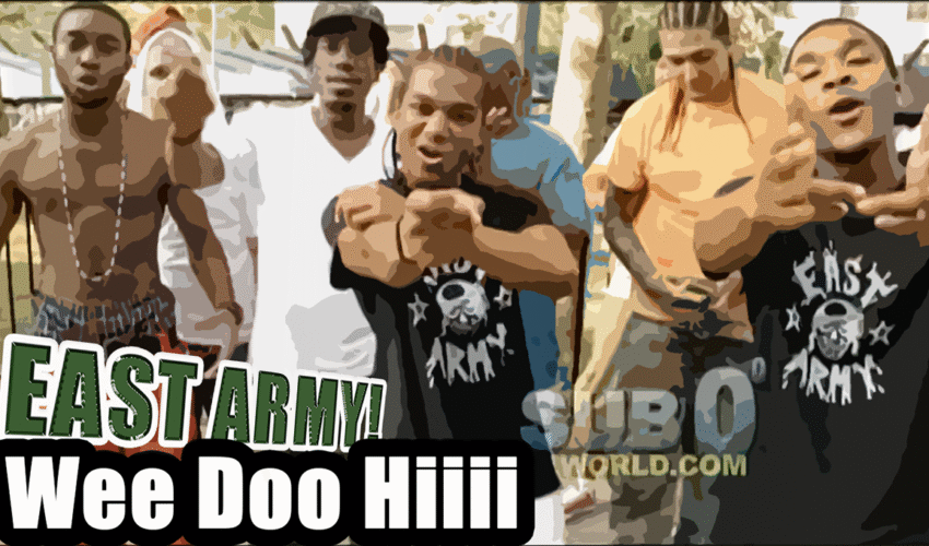 CHARLIE C “WEE DOO HIII” Ft. BAD ASS and the “EAST ARMY!”