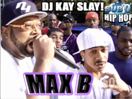 MAX B and RAY J comes to DJ KAY SLAY DAY around the WAY!!!