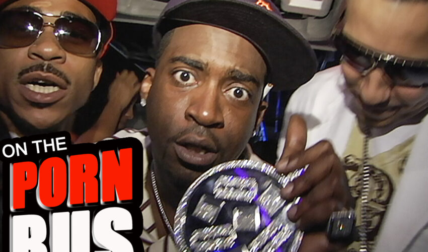 MAX B on the PORN BUS WITH ROXY RENOLDS, FRENCH MONTANA and TONY YAYO!