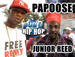 PAPOOSE and JUNIOR REED Behind da Scenes!