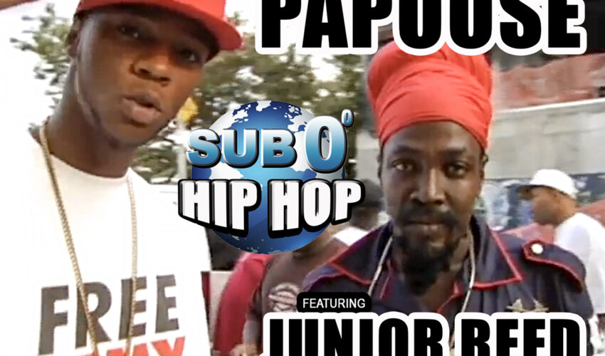 PAPOOSE and JUNIOR REED Behind da Scenes!