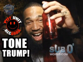 TONE TRUMP SIPS LEAN. “PLEASE DONT BLOW MY HIGHHHH…..