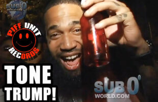 TONE TRUMP SIPS LEAN. “PLEASE DONT BLOW MY HIGHHHH…..