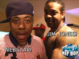JIM JONES and WEBSTAR!! “DANCING ON ME” Behind the SCENES!!