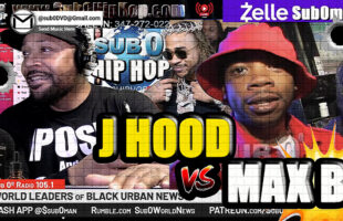 J HOOD Calls LIVE on MAX B BEEF!!