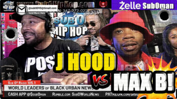J HOOD Calls LIVE on MAX B BEEF!!