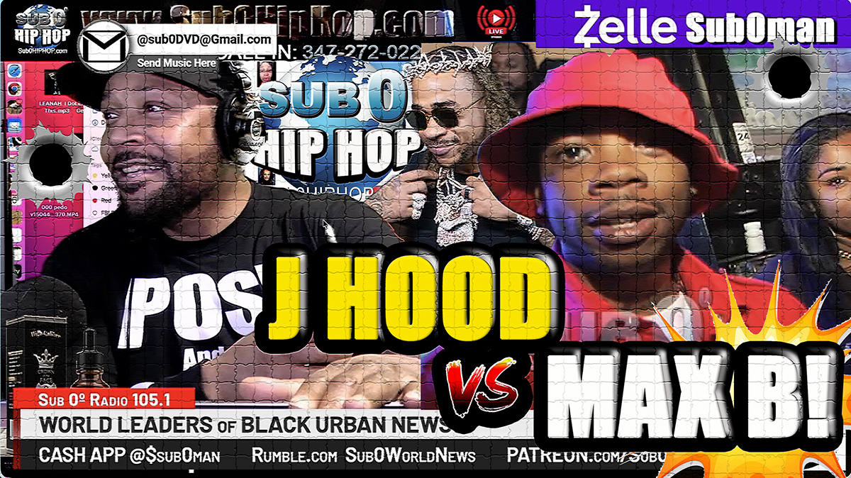 J HOOD Calls LIVE on MAX B BEEF!! - sub0hiphop.com