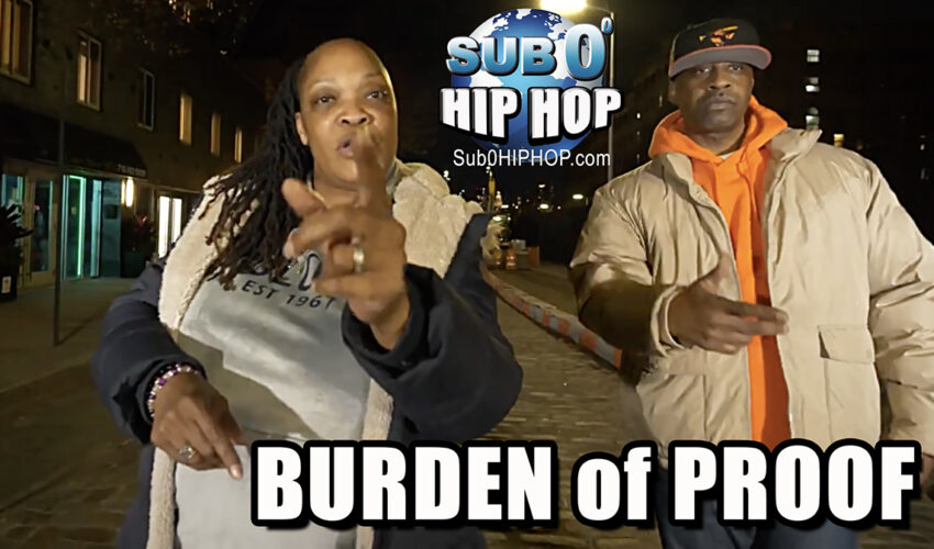 TERROR VAN POO “BURDEN OF PROOF.” Feat. BURNADETTE PRICE!!