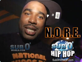 N.O.R.E. “I’m HALF BLACK!” live Performance feat BIG MATO.
