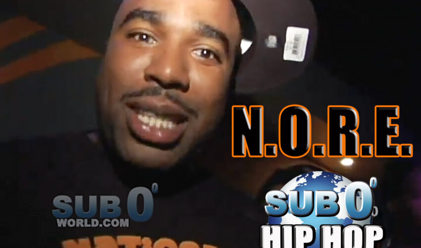 N.O.R.E. “I’m HALF BLACK!” live Performance feat BIG MATO.