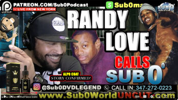 RANDY LOVE (ALPO’s Mentor), Calls SUB 0º